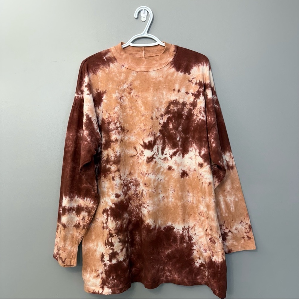 Free People x WE THE FREE Be Free Tie Dye Tee size Large - Picture 6 of 13